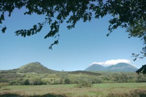 View from Finca La Cabana farm